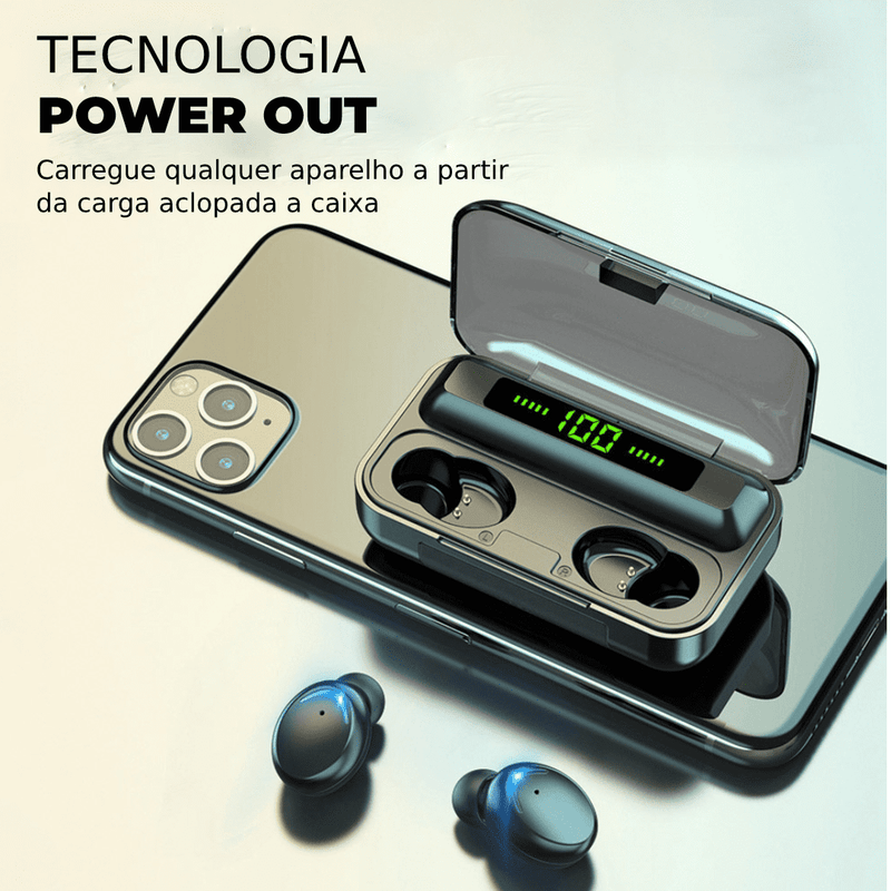 Fone Bluetooth à Prova D'água